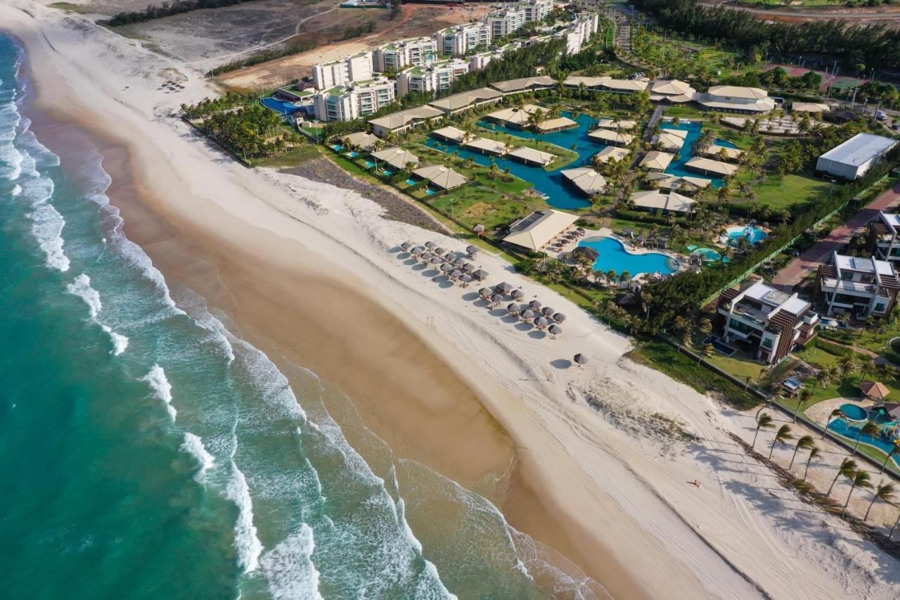 Dom Pedro Laguna Beach Resort & Golf By Wam Experience Aquiraz Dış mekan fotoğraf Aerial view of the resort